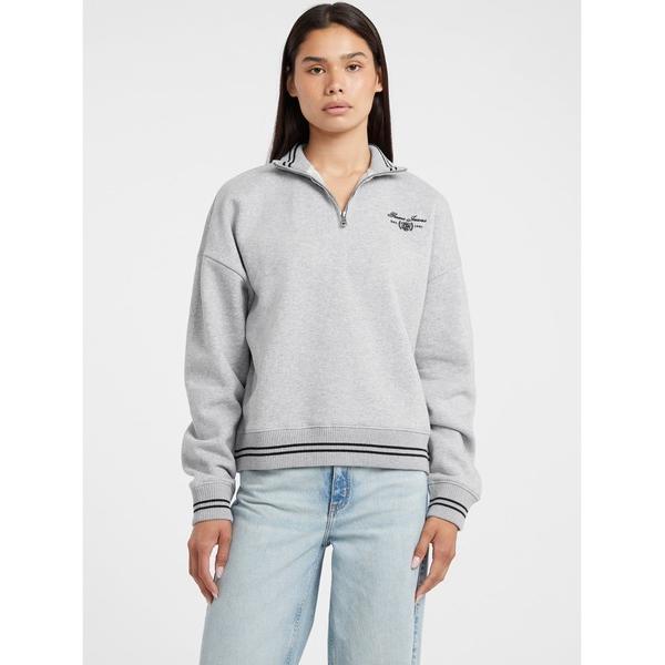 トレーナー スウェット GUESS JEANS Half Zip Os Sweat スウェット ハー...