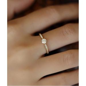 指輪 リング 「blatto 925silver」シルバー925 ソリティア風 ジルコニアリング esm-ring-4-19 レディース