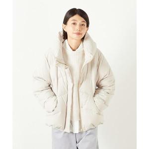 ダウンコート ダウンジャケット 「ストレッチカシュネックピュアダウン」 レディース
