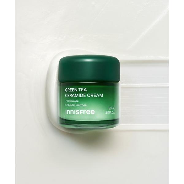 美容液 オイル クリーム グリーンティー セラミド バリア クリーム