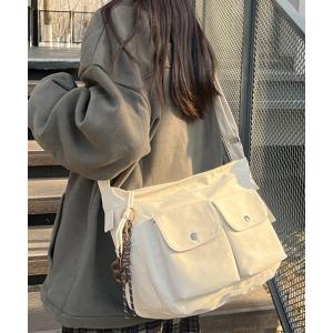 ショルダーバッグ バッグ 「大容量」マルチポケットショルダーバッグ レディース