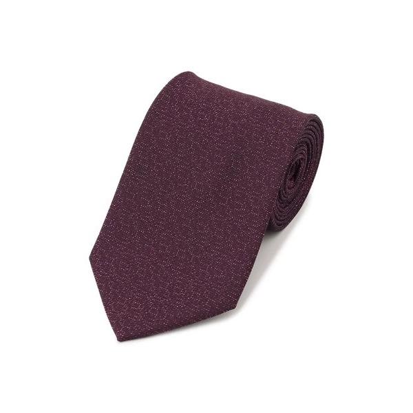 ネクタイ レギュラーネクタイ　無地　ワイン/ブラウン/ネイビー