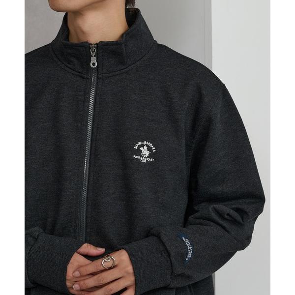 コート ジャケット 「SANTA BARBARA」T/C裏毛 ワッペンジャケット メンズ