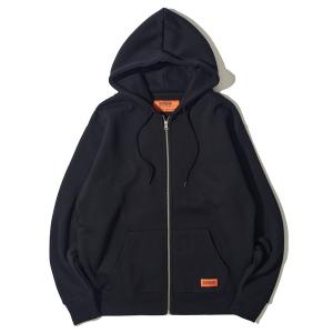 パーカー 「UNIVERSAL OVERALL」T/C SWEAT ZIP HOODIE / 裏起毛スウェットジップアップパーカー メンズ レディース