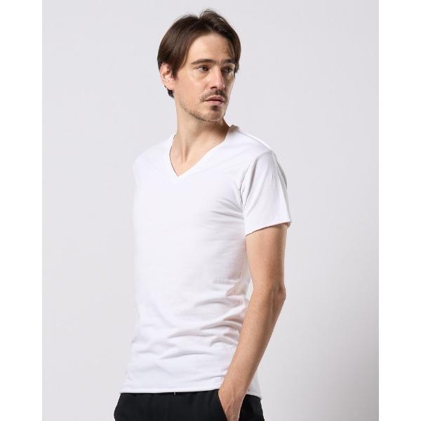 tシャツ cut-off V-neck S/S メンズ