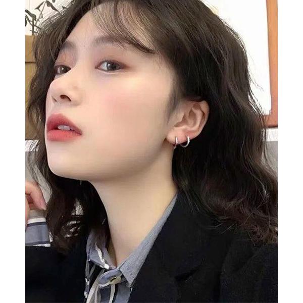 ピアス 「Bz」フープリングピアス8mm10mm12mm/3点セットペア/両耳用(LEY) レディー...