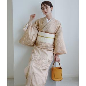着物 袷着物 ニコアンティーク 糸菊浪漫 レディース