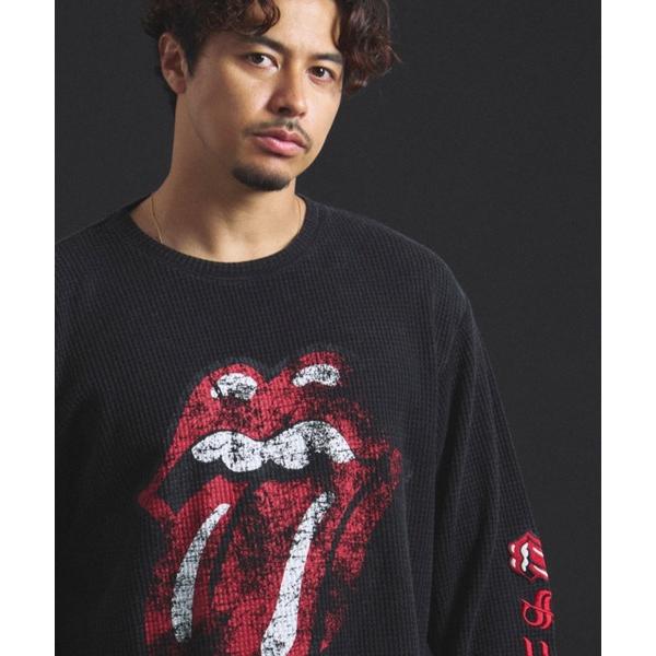 tシャツ B-TRS-Lips＆Tongue サーマルLSTEE メンズ レディース