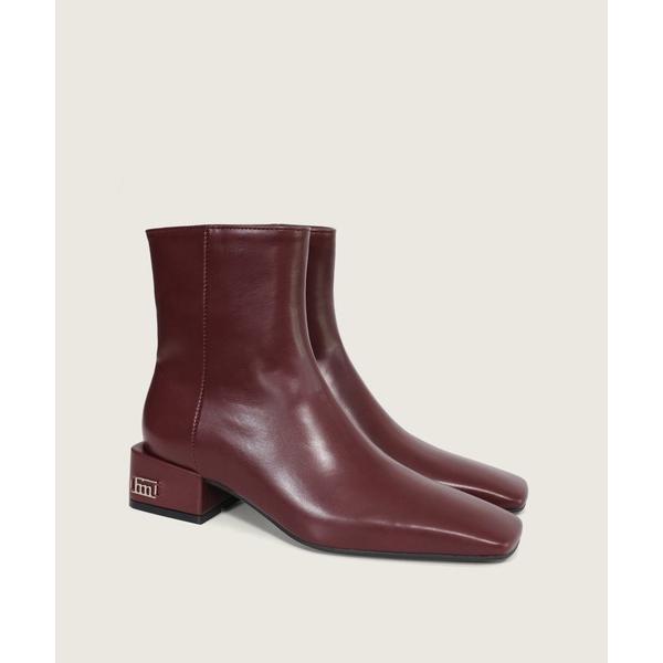 ブーツ ヒアムロゴポイントヒールアンクルブーツ/2025 AW NEW COLLECTION レディ...