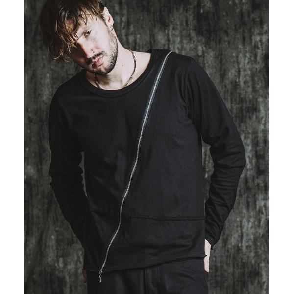 tシャツ mlt5436- マルチシームZIP-PO カットソー(857006-331T) メンズ