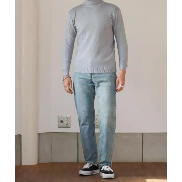 セーター ニット 「カラータートルネックセーター」 メンズ レディース