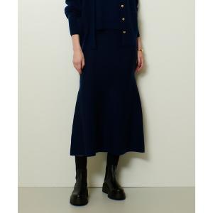 スカート ウールＷフェイスナローマーメイドスカートの商品画像