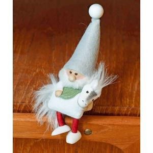 NORDIKA nisse  ノルディッカニッセ　トラを抱えたサンタ NORDIKA nisse ノルディカ ニッセ クリスマス 木製人形（トラを抱えた