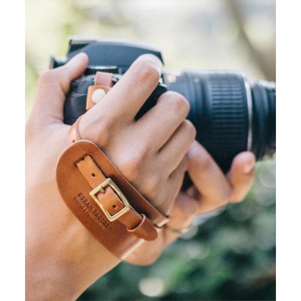 カメラ DURAM ドゥラム カメラハンドストラップ 本革 レザー 一眼レフ 17005