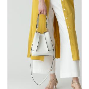 「GIANNI NOTARO」 2WAYバッグ 2 オフホワイト レディース