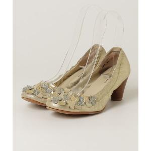 「tsumori chisato WALK」 パンプス 23cm ゴールド レディース