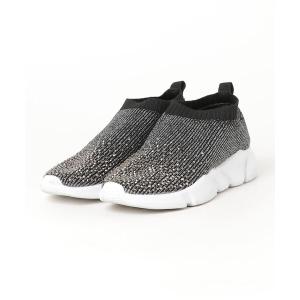 「coca（ANDEX shoes product）」 ローカットスニーカー 22.5cm グレー レディース