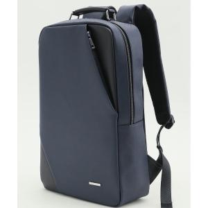 デイバック リュック 「A４対応」サフィアーノ型押し バックパック メンズ