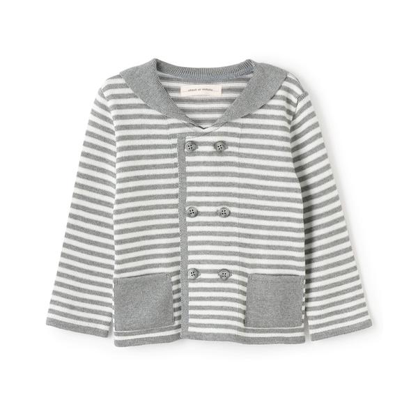 カーディガン セーラーニットカーディガン「日本製」 キッズ 子供服 男の子