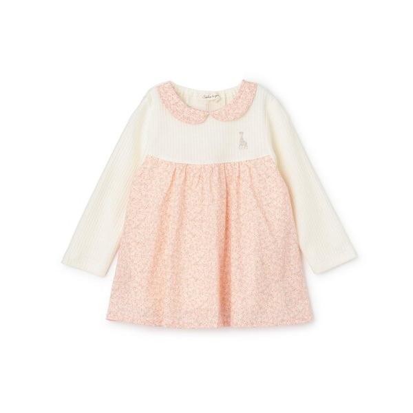 チュニック 小花柄チュニック「日本製」 キッズ 子供服 女の子