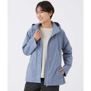 はっ水・洗えるフーデッドブルゾン