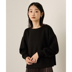 tシャツ バックリボンダンボールプルオーバー「手洗い可能」 レディース