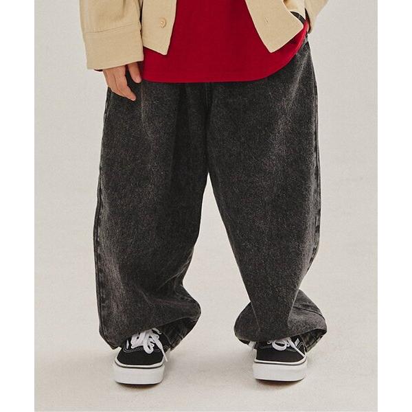 パンツ 「リンク/WEB限定/ジュニア対応」 ワイドシルエットパンツ キッズ 子供服 男の子 女の子