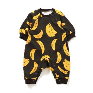 ベビー服 ロンパース 「リンク」バラエティ裏毛カバーオール