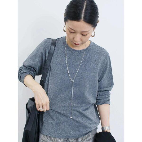 tシャツ ラメロンT レディース