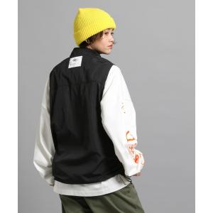 ベスト ジレ ナイロンロープベスト メンズ