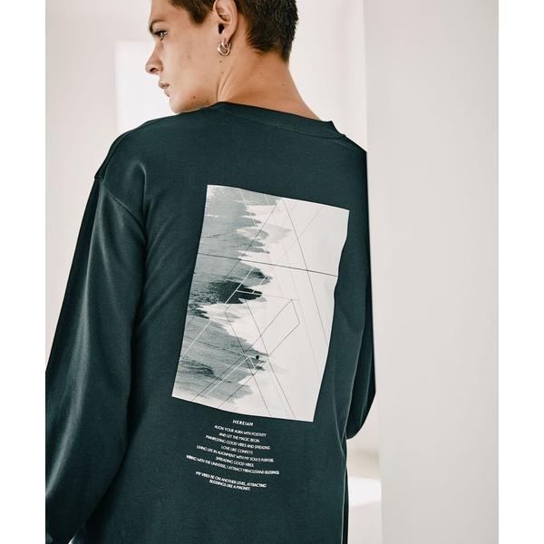 tシャツ 「HEREIAM MEN」Frontier ロングスリーブプルオーバー メンズ
