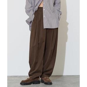 パンツ タックバレルパンツ レディース