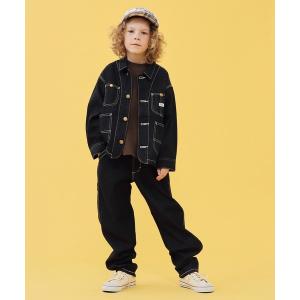 カバーオール アウター Lee/リー「110-160cm」キッズ ロコジャケット/カバーオール 高品質綿100％ キッズ 子供服 男の子 女の子