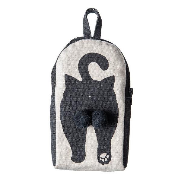 ポーチ AND PACKABLE ニャンタマ ジッパーポーチ レディース メンズ