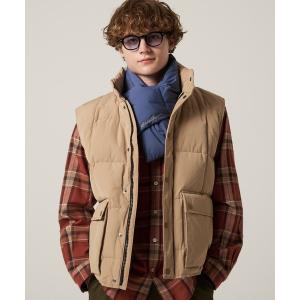 LANVIN en Bleu ブルゾン アウター ボリュームネック シンプル ダウン