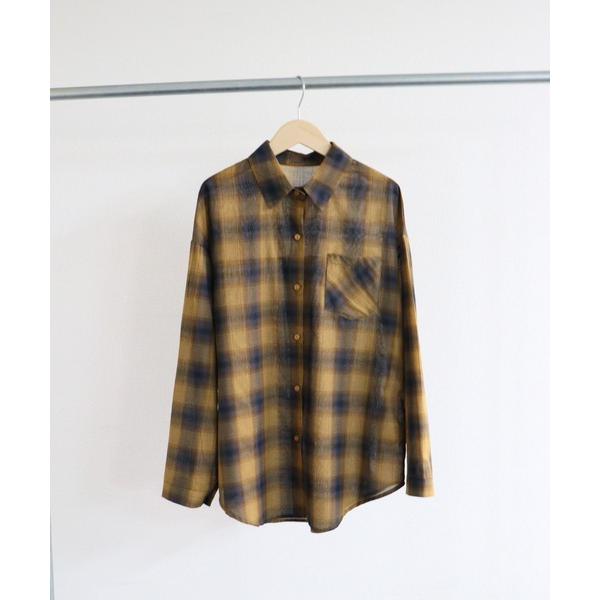 ブラウス シャツ 「３色展開」チェックシャツ レディース