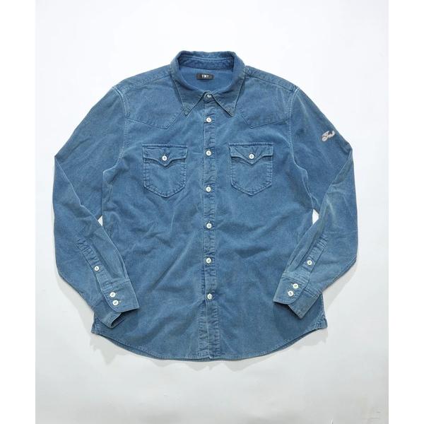 シャツ コーデュロイウエスタンシャツ メンズ