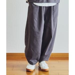 パンツ サニークラウズ　ｆｅａｔ．　Ｍｉｍｉ　ツイルのブカブカパン「レディース」 レディース