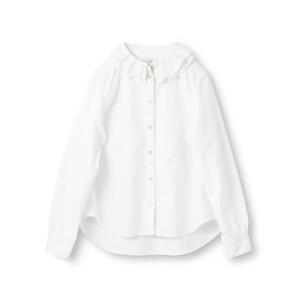 ブラウス シャツ サニークラウズ　ｆｅａｔ．　Ｍｉｍｉ　フリル衿のブラウス「レディース」 レディース