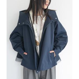 トレンチコート コート バックチュールマウンテンパーカー レディース