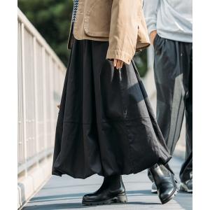 BLANC FICELLE スカート バルーンスカート ロング丈 : ZOZOTOWN Yahoo