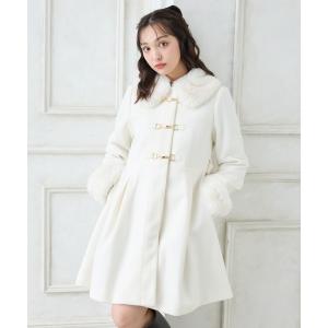 コート アウター ビット付ドーリーコート レディース