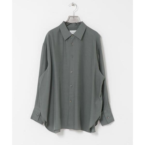 ブラウス シャツ new basic　WASHABLE CUPRA SHIRTS レディース