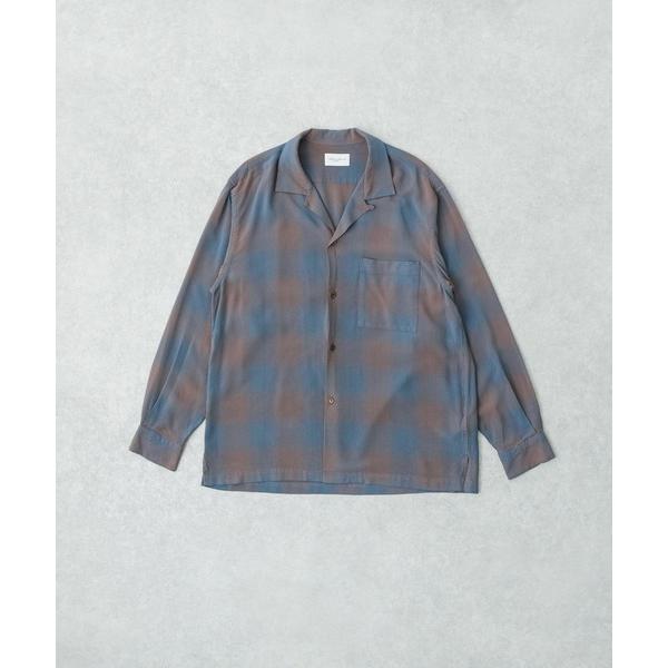 シャツ new basic　BISHU RAYON CHECK SHIRTS メンズ