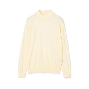 セーター ニット TOMORROWLAND tricot スーパーファインメリノウール モックネックプルオーバー S-WOOL メンズ
