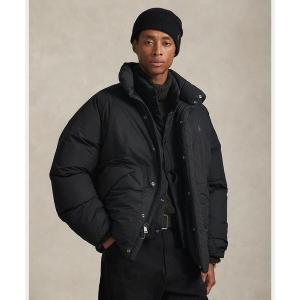 ZARA ダウンジャケット ZARA◇ダウン/フェザー100％/パフジャケット/M/ナイロン/BLK