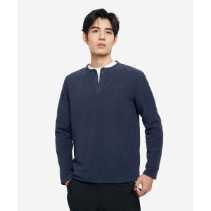 トレーナー スウェット ポーラーテック ハーフプラケットフリース メンズ