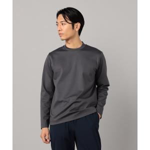 tシャツ シルキーポンチ長袖ジャケTシャツ メンズ