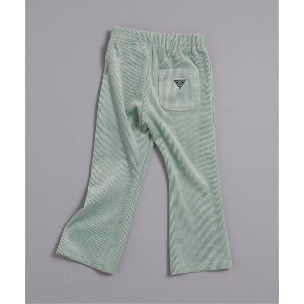 パンツ 「あったか素材」DAISUKI カットコールフレアパンツ_ジュニア対応 キッズ 子供服 男の...