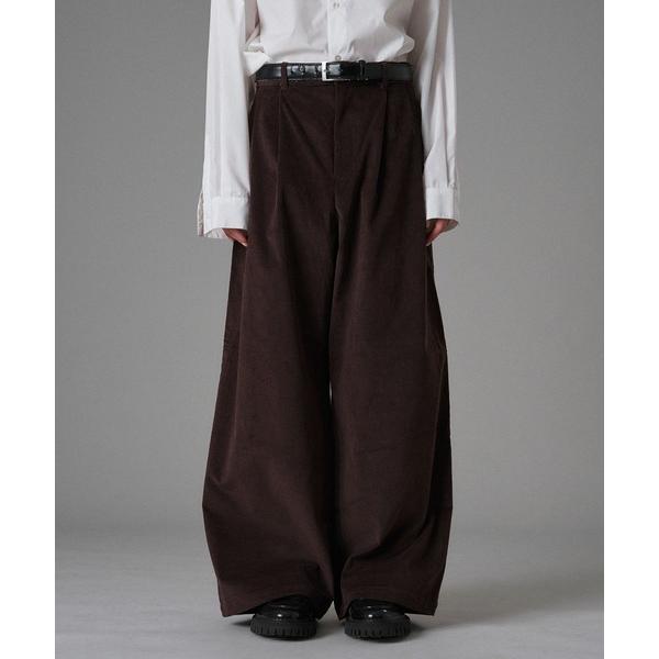 スラックス 「SET UP可能」TWO-TUCK BAGGY SLACKS / ツータックバギースラ...